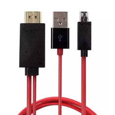 2 M MHL Micro USB Male HDMI Kabel 1080 P HDTV Kabel Adaptor untuk Samsung Galaxy S5 Catatan 2 Catatan 3 And Lainnya-MHL Possible Ponsel Pintar