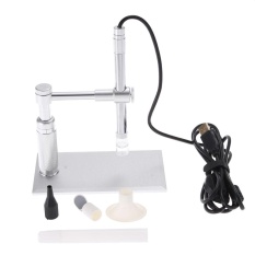 2MP USB Digital Mikroskop 500X8 LED Dudukan Kamera Mikroskop-Intl