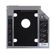 2nd 9.5 mm SATA HDD SSD harddisk kadi Bay untuk MacBook - Internasional