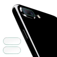 2 Pcs HD Clear Rear Fiber Glass Pelindung Lensa Kamera Camera Ring Pelindung Guard Film untuk IPhone 7 Plus 5.5 Inci-Intl