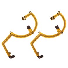 2 Pcs Fokus Lensa FLEX Kabel untuk PowerShot G10 G11 G12 Kamera Digital (Hitam) (Hitam)