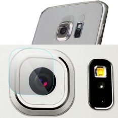 2 Set/4 Pcs 9 H Tempered Kaca Film Bening Belakang Kamera Lensa Flash Protector Guard Cover untuk Samsung Galaxy Note 5/S6/S6 Edge/S6 (untuk Samsung Galaxy S8 Plus) -Intl