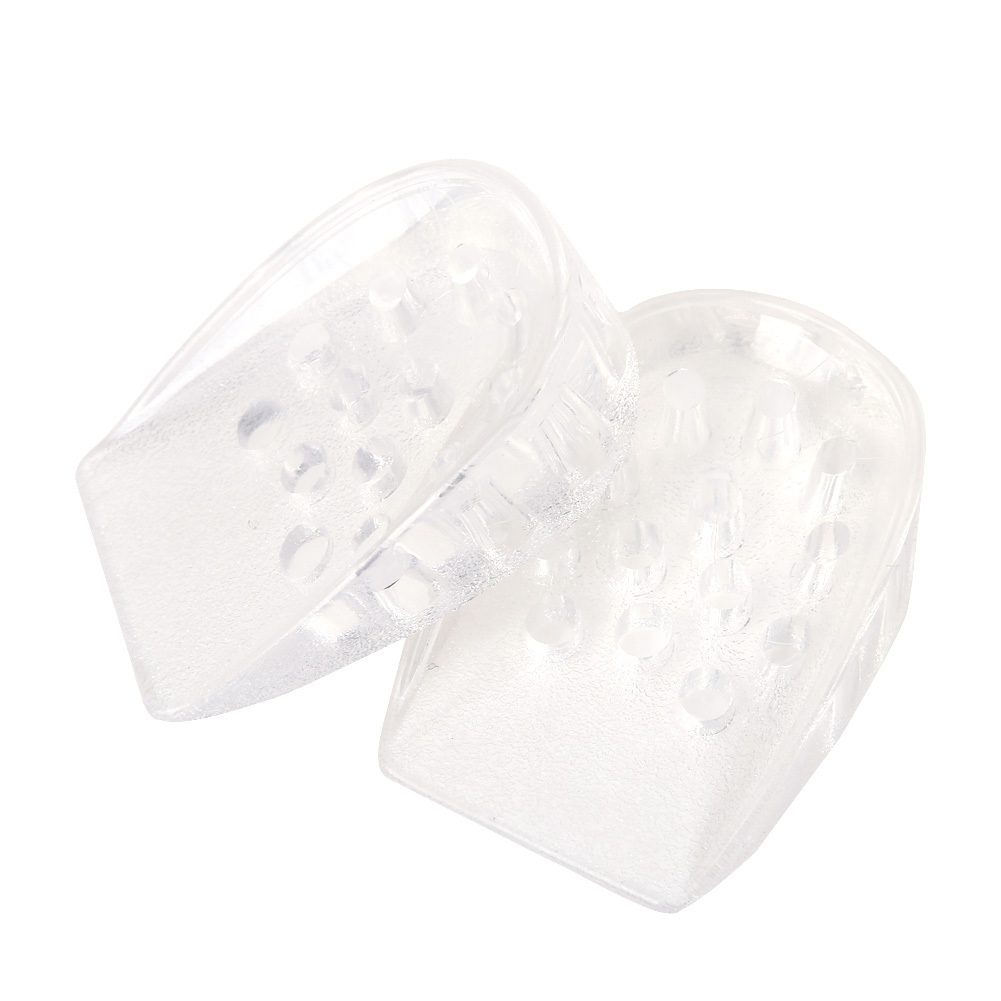 3 Cm Bantalan Penopang Tumit Piala Gel Silikon Shock Cushion Orthotic Insole Plantar-Intl