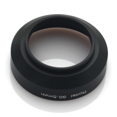 30.5mm Sekrup Logam Lens Hood untuk Rollei Lens (Hitam) (Intl)