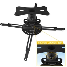 360 Derajat Universal Ceiling Mount untuk HD Proyektor Roof Wall Mounts Holder-Intl