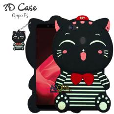 3D Case Oppo F5 Softcase 4D Karakter Boneka Kucing Doraemon Hello Kitty Lucu Character Cartoon