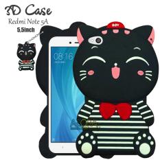 3D Case Xiaomi Redmi Note 5A Non Finger Softcase 4D Karakter Boneka Kucing Hello Kitty Doraemon Lucu Character Cartoon XC1