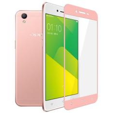 3D Full Cover Tempered Glass Warna Screen Protector for Oppo Neo 9 / A37 - Rosegold