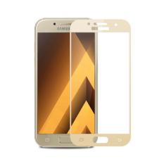 3D Full Cover Tempered Glass Warna Screen Protector for Samsung Galaxy J2 Prime - Gold