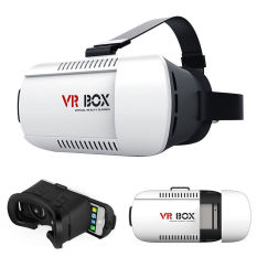 3D VR Kotak Virtual Reality Kacamata Karton Film Permainan untuk Samsung Ios IPhone-Intl