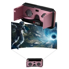 3D VR Mobile Phone Case Kacamata Realitas Virtual untuk IPhone 6 S Plus 5.5 Inch RG-Intl