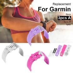 3pcs Replacement Soft Silicone Strap Band for Garmin Vivoactive HR Watch TH505