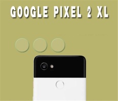 3x Camera Screen Protector Glass Fiber Back Camera Lens Protective Film for Google Pixel 2 XL