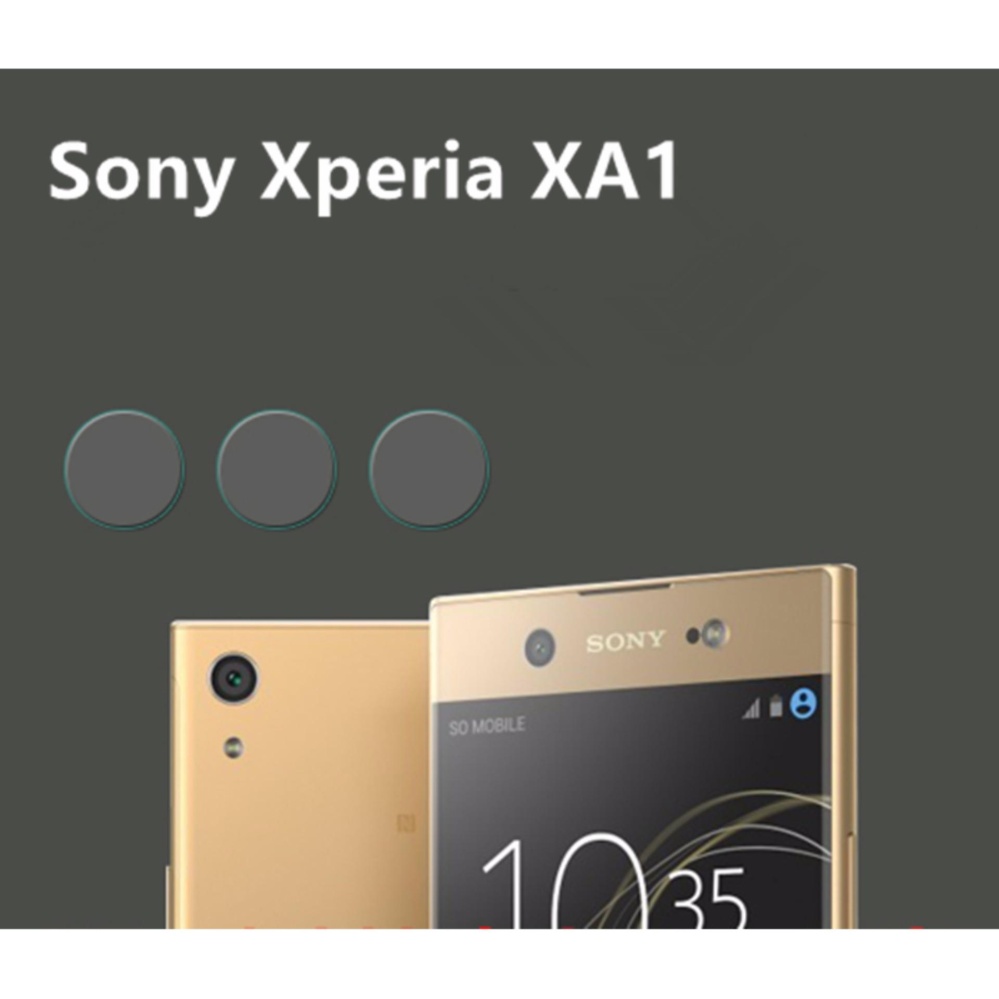 3X Topias Kamera Belakang Pelindung Pelindung Layar Film untuk Sony Xperia XA1-Intl
