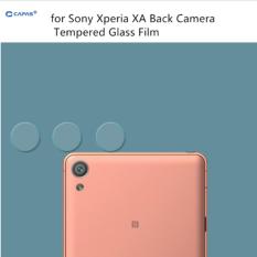 3 XBack Kamera Lensa Kaca Transparan Stiker Film Pelindung untuk Sony Xperia XA Kaca Pelindung Layar Kamera F3111 F3112