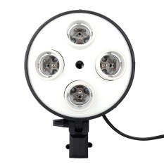 4 In 1 E27 Socket Lampu Senter Lampu Bulb Holder ADAPTER untuk Photo Video Studio Softbox-Intl