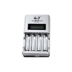 4 Slot Kontrol IC LCD Pintar Super Cepat Pengisi Daya untuk Baterai Isi Ulang-Internasional