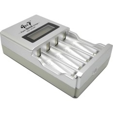4 Slot Kontrol IC LCD Pintar Super Cepat Pengisi Daya untuk Baterai Isi Ulang-Internasional