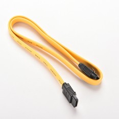 40 Cm Serial ATA SATA RAID Data Keras Disk Mendorong Konektor Kabel Kuning-Internasional