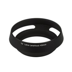 43 Mm Logam Miring Lensa Yang Dapat Dilepas Tudung Pelindung untuk Leica M (Hitam) (Intl)