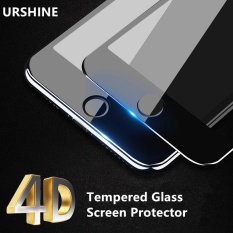4D Melengkung Penutup Penuh Tepi Kaca Antigores untuk iPhone 8 PLUS Kaca Antigores Pelindung Layar Melengkung Penutup Lapisan Pelindung untuk iPhone 7 Plus 5.5 Inch-Intl