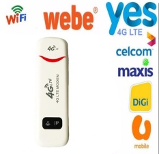 4g 3g USB MODEM Stick Tanggal Kartu Mobile Hotspot Pocket WIFI Router Broadband untuk Celcom, Digi, Maxis, U Mobile-Intl