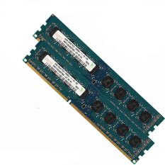 4 GB 2 Pcs 2 GB DDR3 PC3 8500 1066 MHz 240pin NON-ECC DIMM Memori Desktop Rams-Intl