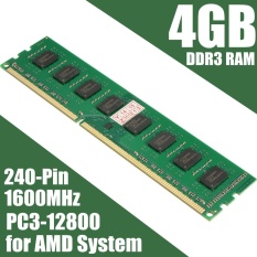 4GB DDR3 PC3-12800 1600MHz Desktop PC DIMM Memory RAM 240 pins For AMD Syste - intl