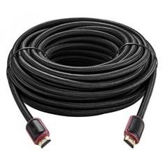 4 K HDMI Kabel 50 Kaki-2160 P HDMI 2.0 Ready-24AWG CL3-Konektor Berlapis Emas- Braided Cord-Dukungan Blu-ray Xbox PS4 dengan Ethernet dan Audio Return Channel-Intl