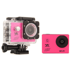 4 KB Olahraga DV Waterproof Camer SJ9000 Aksi Kamera Video Kamera Berwarna Merah Muda