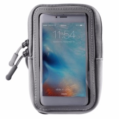 5 Inch Kolam Olahraga Universal Sejuk Kapasitas Besar Layar Sentuh Arm Band Case ARM Bag Gym Pounch Menjalankan Aksesori- INTL