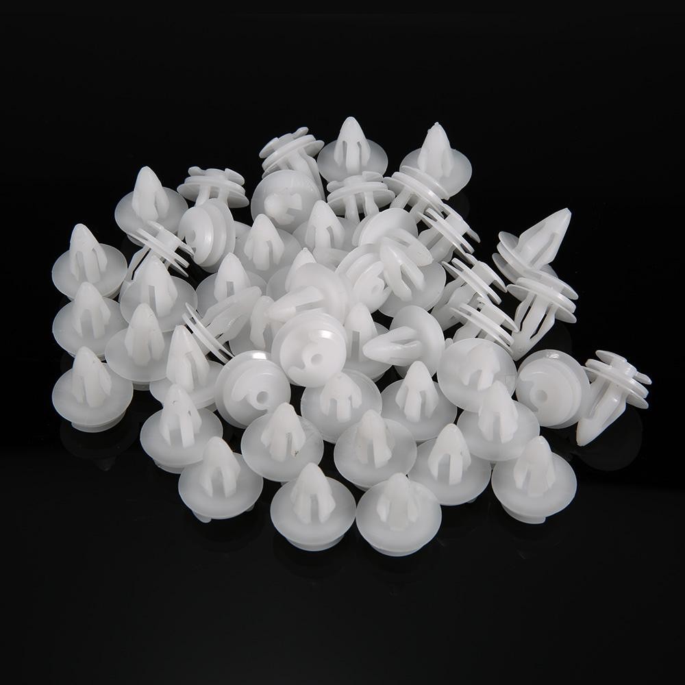 50 Pcs Interior Door Card Trim Panel Retainer Klip Fastener Boot Clamp Lapisan untuk BMW E36 E46 E39 E36 E53 E93-Intl