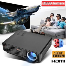 5000 Lumens LED Home Cinema Theater Projector 1080p HD Movie Game HDMI USB VGA EU Plug - intl