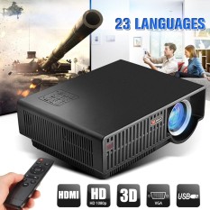 5000 Lumens LED Home Cinema Theater Projector 1080p HD Movie Game HDMI USB VGA US Plug - intl