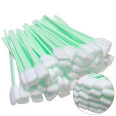 50Pcs Set Sponge Head Cleaning Cleaner Swab Camera Lenses Inkjet Printer Swabs - intl