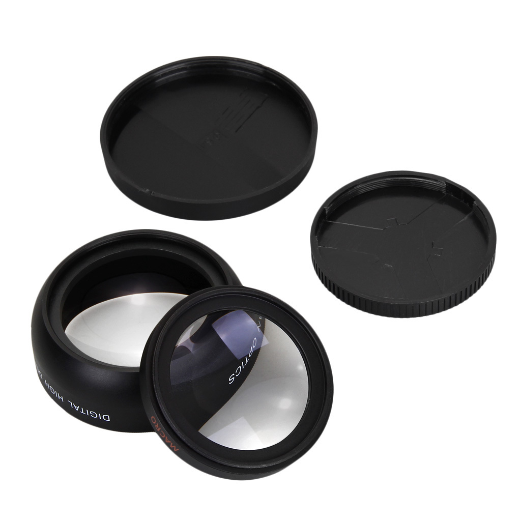 52 Mm 0.45X Lensa Wide Angle + Makro + Tas Lensa untuk Nikon D5000 D5100 D3100 D3200