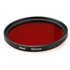 52 Mm Round Lingkaran Warna UV Filter Lensa untuk GoPro HERO 4/3 + (Merah)
