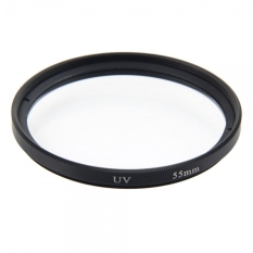 55 Mm Premium Digital Lensa Kamera Filter UV Transparan & Perbatasan Hitam-Intl