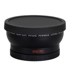 58mm 0.45X Wide Angle Lensa untuk Canon EOS 1000D 1100D 500D Rebel T1i T2i T3i-Intl
