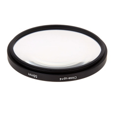 58 mm menutup lensa makro menggunakan filter kit + 1 + 2 + 4 + 10 untuk Canon EOS 650D 600D 18