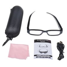 5MP 720 P HD Spy Eyewear Sunglasses Pinhole Tersembunyi Sun Glasses Kamera/DVR Audio Video Rekaman Suara Perekam Cam Camcorder Hingga 32g Micro SD Card + Kacamata Kotak