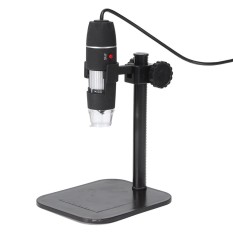 5MP 8 LED USB Kamera Digital Mikroskop Magnifier Lift Berdiri 1X-500X 5 V DC Video-Internasional