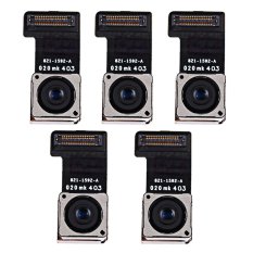 5 Pcs/set Back Utama Kamera Belakang Kabel Lentur Pengganti untuk iPhone 5 S (Hitam)