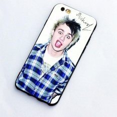 5sos 5 Seconds Of Summer Michael Clifford Perlindungan Kasus Telepon Berkualitas Tinggi Soft TPU Case Cover untuk Apple IPhone 6 /6 S-Intl