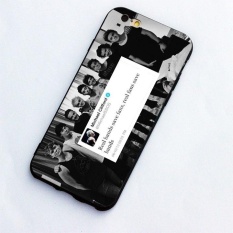 5sos Michael Clifford Twitter Quote Perlindungan Casing Ponsel Berkualitas Tinggi Soft TPU Case Cover untuk Apple IPhone 6/6 S -Intl
