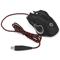 6 Tombol 1000/1600 DPI/2400 Dpi/3200 Dpi DPI Adjustable Optical USB Wired Gaming Mouse Tikus 6 Tombol With 7 Warna Breathing Light Dukungan Windows 7/8/2000/XP/VISTA/MAC OS