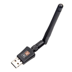 600 Mbps Dual Band 5g Hz LAN Nirkabel USB PC Wi Fi Adapter With Antena 802.11 Ac