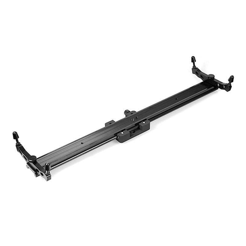 60 Cm Commlite Slider Kerek Video Sistem Stabilizer untuk DSLR Camcorde (Hitam)