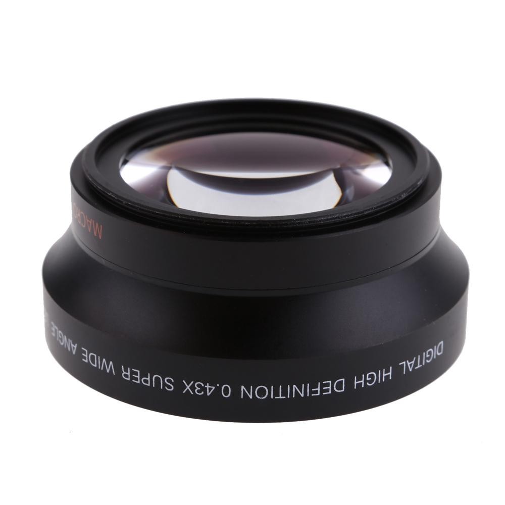 67 Mm Digital Definisi Tinggi 0.43 �super Lensa Wide Angle dengan Makro Jepang Optik untuk Canon Pemberontak T5i T4i T3i 18 -135 Mm 16-85 Mm dan Nikon 18-105 70-300VR-Intl