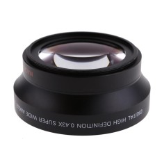 67 Mm Digital Definisi Tinggi 0.43 �super Lensa Wide Angle dengan Makro Jepang Optik untuk Canon Pemberontak T5i T4i T3i 18 -135 Mm 16-85 Mm dan Nikon 18-105 70-300VR-Intl